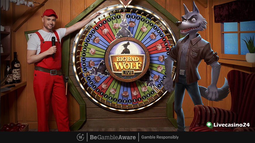 Introducing Big Bad Wolf Live, Quickspin's First Live Casino Game