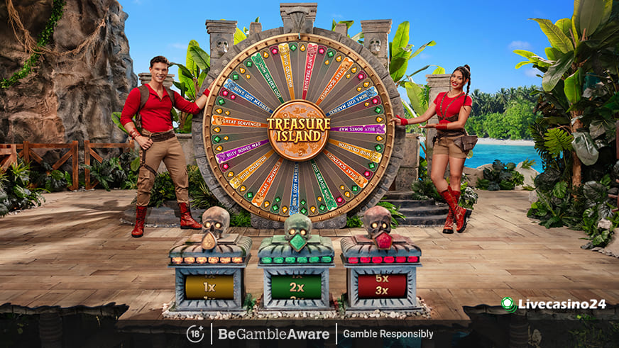 Hunt for Hidden Treasures in the most recent Pragmatic Play Live Game Show Treasure Island